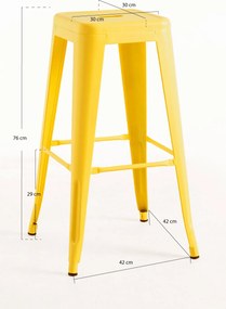 Set 4 hoge Torix krukken