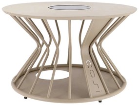 Cosilumia loungetafel met verlichting Ø70 x 41 cm - sandy beige