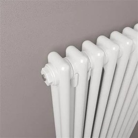 Eastbrook Rivassa 2 koloms radiator 145x60cm staal 2014W wit glans