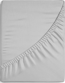 Hoeslaken Topper Luxor – Egyptisch katoen – 90×200 – lichtgrijs