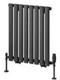 Eastbrook Tunstall radiator 45x60cm 399W antraciet