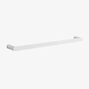 Wandhanddoekrek Met Stang (↔︎60 Cm) Voor Badkamer In Rvs Alameda Wit - Sklum