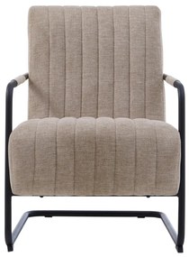 Fauteuil Beige Met Armleuning