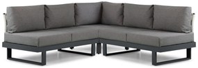 Hoek loungeset 5 personen Aluminium Grijs Lifestyle Garden Furniture Lorenzo