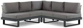Hoek loungeset 5 personen Aluminium Grijs Lifestyle Garden Furniture Lorenzo