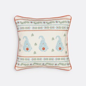 Geborduurd kussenhoes 45x45 cm, Isha