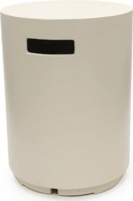 Happy Cocooning Enclosure gasfles cover rond 40xH55 cm Oyster Beige