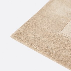 Vloerkleed in wol en viscose, Duoma
