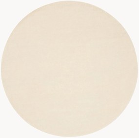 Rond wollen vloerkleed Vera, handgeweven