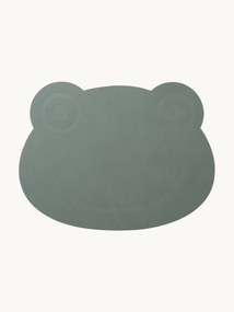 Leren placemat Frog