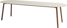 Taste by 4 Seasons Alba tuintafel Spicy met keramisch tafelblad 280 x 100 cm Tuintafel beige weerbestendig