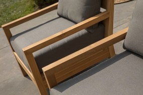 Exotan Stoel-Bank Loungeset - St.Peter - Teak - Exotan