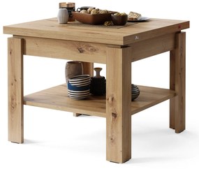 LEO Artisan Eiken - KOFFIETAFEL MET UITKLAPBAAR BLAD