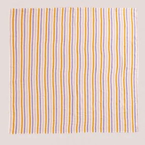 Katoenen hydrofiele doek Peski Kids Stripes Multicolor - Sklum