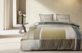 Kardol by Beddinghouse Cuadrado Dekbedovertrek Blue Green – Bij Swiss Sense