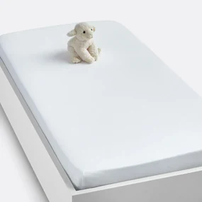 Hoeslaken babybed in effen jersey, Scenario