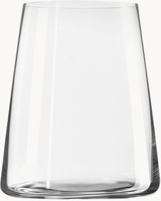 Kristallen glazen Power in kegelvorm, 6-delig