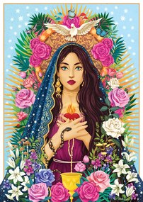 Ilustratie Mother Mary, Nour Tohme