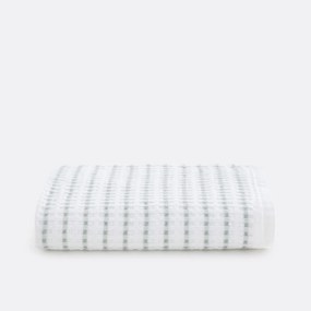 Katoenen honingraat badlaken, TIFLI RAYÉ