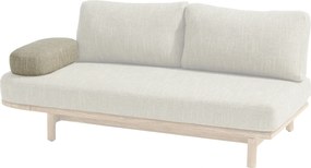 Taste by 4 Seasons Marco lounge hoekbank XL teak LoungebankLoungeset   houtkleur weerbestendig