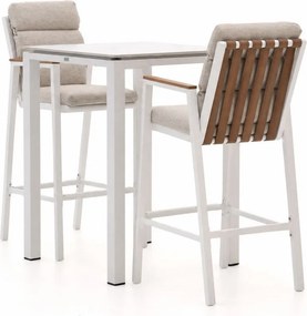 Barset Bellagio  | 2 personen | Tuinset sintered stone | 3-delig | Kees Smit Tuinmeubelen