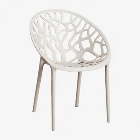 Stapelbare Tuinstoel Ores Tapioca Beige - Sklum