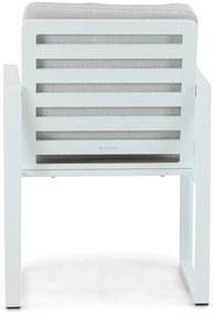 Tuinstoel Aluminium Wit Lifestyle Garden Furniture Nuno