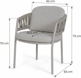 Tuinstoel  Zand/Beige 4 Seasons Calma  loft