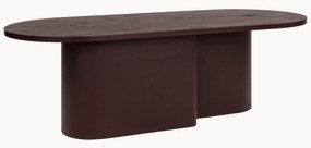 Ovale houten salontafel Looi