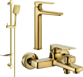 Mexen Lynx DF62 badkuipset, goud - 745913DF62-50