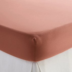 Hoeslaken van gewassen microvezel, gerecycled polyester,  hoogte 30 cm