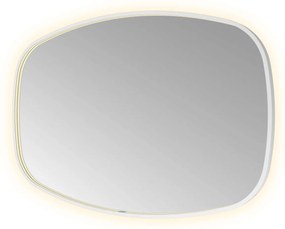 Hotbath &More Contour spiegel deens ovaal 80x120cm wit mat