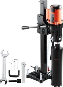VEVOR Diamantboormachine 3200W Diamantboorkernboormachine Kernboorapparaat 0-750 tpm Kernboormachine Nat en droog boren, 20 cm magneetboor Geschikt voor het boren van gewapend beton, marmer, enz.