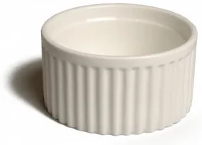 Souffléschaaltje/ ramekin, porselein, Ø 8 cm