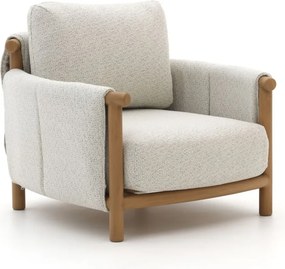 Lounge tuinstoel | Bellagio Calcinelli | Aluminium | Natural Teak | Kees Smit Tuinmeubelen