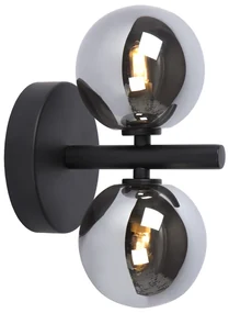Lucide Tycho wandlamp 2x G9 zwart