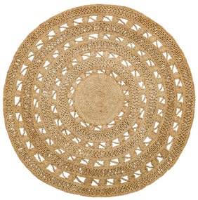 Vloerkleed Kearne rond jute | Conceptum Hypnosis