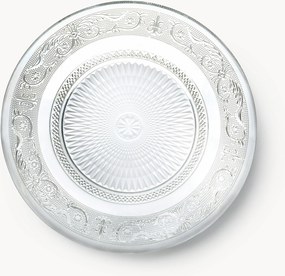 Glazen dinerborden Imperial met gestructureerde oppervlak, 6 stuks