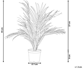 Kunstplant 45 cm ARECA PALM Beliani