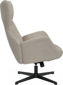 Kantelbare Fauteuil Zandkleur