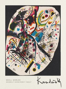 Kunstdruk Small Worlds - Wassily Kandinsky, (30 x 40 cm)