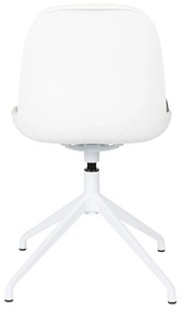Zuiver Albert Kuip Swivel Witte Design Stoel Draaibaar