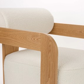 Zuiver Oolong Eiken Fauteuil Modern Design Beige