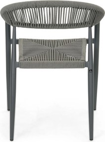 Tuinstoel Rope Grijs-antraciet De Laan Granada