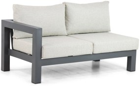 Hoek loungeset 5 personen Aluminium Grijs  Lifestyle Garden Furniture Luca