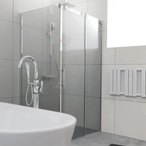 Riho Ocean O203 douchecabine rechts 100x80cm chroom