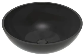 Sanigoods Fosco waskom solid surface 42cm zwart mat