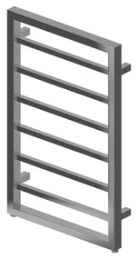 Eastbrook Ryton radiator 80 x 60cm 185 watt chroom