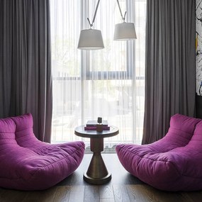Ambient Lounge Acoustic Zitzak - Sakura Pink