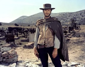 Foto Clint Eastwood in The Good, The Bad and The Ugly, Sunset Boulevard